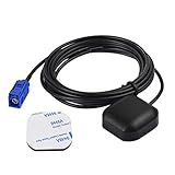 Bingfu GPS Antenne Fakra C Auto wasserdichte Aktive GPS Navigation Antenne für Auto Stereo Head-Unit GPS Navigationssystem Modul LKW Marine Boot GPS Tracker Locator Echtzeit Tracking-G