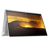 HP ENVY x360 15-ed1276ng (15,6 Zoll / FHD IPS Touch) 2in1 Convertible Laptop (Intel Core i7-1165G7, 12 GB DDR4, 512 GB SSD, Intel Iris Xe Grafik, Windows 10, QWERTZ) Silb