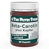 Beta-Carotin plus Kupfer 15 mg Kapseln 90 Stk