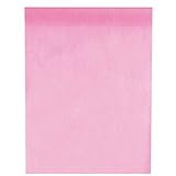 Vlies-Stoff 30cm (25m lang) Tischläufer Deko-Vlies Party Hochzeits-Dekoration (rosa)