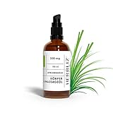 HERBLIZ Zitronengras Massageöl mit 300mg CBD | Erfrischendes Bio Massage Öl mit lieblichem Zitronengras-Duft | Mit ätherischen Ölen | Ausgleich für Körper & S