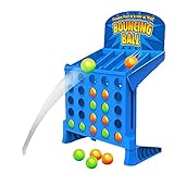 Connect 4 Spiel für Kinder | Bounce Balls Shots Brettspiel | 4 Schüsse Spiel Bouncing Linking Shots Bounce and Link Ball Spiel, Lernspielzeug für Multiplayer Eltern-Kind-Interaktion Tischsp