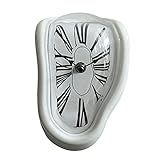 CYGJ Schmelzende Uhr Im Dali,surreales Schmelzen Verzerrt Wanduhren, Surrealist Salvador Dali-Stil Wanduhr Dekoration Lustiges Kreatives Geschenk
