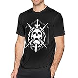 maichengxuan Herren Classic Destiny 2 T-Shirts Schw