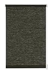 GARDINIA Rollo zum Klemmen oder Kleben, Tageslicht-Rollo, Blickdicht, Alle Montage-Teile inklusive, EASYFIX Rollo Natur, Schwarz/Weiß, 100 x 150 cm (BxH)