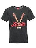 The Walking Dead Lucille T-Shirt grau meliert S