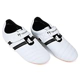 VGEBY1 Taekwondo Schuhe, rutschfeste Rindfleischsehne Taekwondo Sportschuhe Sportausrüstung(43)