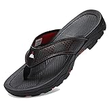 TcIFE Herren Flip Flops Komfort Lässige Tangasandalen Zehentrenner Sports Sandalen Beach/