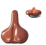 LIYUHOUZUONC Fahrradsattel Comfort Bike Seat, am meisten komfortabelsten Ersatzfahrradsattel, universelle Passform für Bewegung Fahrrad im Freien, Suspension breit weich gepolstert Bike-S