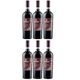 ILatium Morini Valpolicella DOC Rotwein Wein Trocken Italien I Versanel Paket (6 Flaschen)