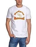 Coole-Fun-T-Shirts T-Shirt Mac Gyver Multitool, weiß, S, SK16_Weiss_GR.S
