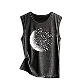Damen Tank Top Crop Tops Y2K Slim Fit Sommer Oberteile Damen Y2K Kurzarm T Shirt Vintage Camisole Tank Tops Basic Oberteile Round Neck Ribbed Top Sommer Tee Streetwear Ärmellose Shirt Bluse W