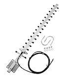 mumisuto Richtantenne, RP-SMA-Anschluss 2,4 GHz 25 dBi Richtantenne WLAN-Router Outdoor 2 m Kabel Fit Modems Wireless Net C