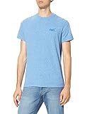 Superdry Herren Vintage Logo Emb Tee T-Shirt, Fresh Blue Grit, XXL