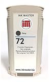 Ink Master - Remanufactured Cartridge HP 72 HP72 C9374A Gray for HP T610 T620 T770 T790 T795 T1100 T1110 T1120 T1200 T1300 T2300
