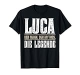 Vorname Luca T-Shirt Geschenk Name L