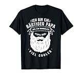 Herren Ich Bin Ein Bärtiger Papa Viel Cooler Vater Geschenk T-S