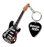 Music Legends Depeche Mode DS Gitarren-Keyring & Matching Plek