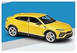 Diecast Modellauto Maßstab 1:24 Für Lamborghini Für Urus SUV Geländewagen Legierung Automodell Handwerk Dekoration Geschenk Auto Model (Color : Yellow)