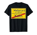 Köln Mallorca 1620 Km Ortsschild T