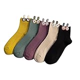 Caixunkun Lustig Socken Damen Herren Lustige Tafel Schokolade Socken - 10 Par, L