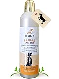 Peticare Hunde-Shampoo - Pflege-Wäsche für alle Rassen, ph-neutrale Haut-Pflege, mild und schonend, erleichtert die Kämmbarkeit, bei Verknoten - petDog Care 2105