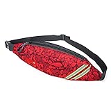 Jituan Wasserdichter Oxford-Stoff Sport Reise Gürtel Tasche Camouflage Gürteltasche Laufen Wandern Radfahren Freizeit Fitness Gürteltasche (31 x 12 x 2 cm)