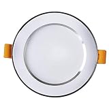 LED-Einbaudownlight Ultradünne 30mm Deckenleuchte LED 12W. Flachbildlicht 150W Äquivalent 5 zoll Einbau Runde Downlight Ideale Beleuchtung for Badezimmer Flur Balkon (Farbe : Neutral light 4000K)
