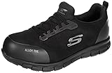 Skechers Damen Sure Track JIXIE Slipper, BLK, 18 EU