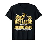 Ich liebe meine Frau Lustig Wheelie evolution Bikerstyle T-S