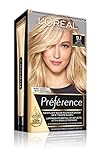 L'Oréal Paris Préférence 9.1 OSLO Haarfarbe Sehr Helle Popelate B