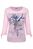 SOCCX Damen Streifenshirt mit 3/4