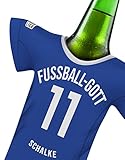 Fussball Gott Trikot passend für Schalke 04 S04 Trikot Fans | offiziell männer Trikot-Trikotkühler by MYFANSHIRT.com fußball heim Trikot t-S