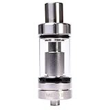 Eleaf Melo 3 Clearomizer 4 ml, Durchmesser 22 mm, Riccardo Verdampfer für e-Zigarette, silb