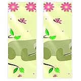 Handtücher 2er Pack,Sloth-Holding-Geschenke Microfiber Gym Cooling Towel Ice Towel Superabsorbierend für Nackenschweißtü