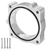 Drosselklappen-Distanzstück, Drosselklappen-Distanzstück, Drosselklappenadapter, Drosselklappenplatte, Drosselklappenfuß, Drosselklappen-Distanzstück, Aluminium, Ersatzteile für Ram 1500 5,7 L V8 H