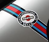 Other Martini Club Stil 'Blitze' Logo Streifen Porsche FIAT Abarth Lancia ALFA R