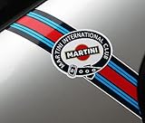 Other Martini Club Stil 'Blitze' Logo Streifen Porsche FIAT Abarth Lancia ALFA R