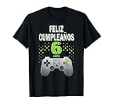 Cumpleanos Niños Gamer, Feliz Cumpleaños, 6 Años spanisch T-S