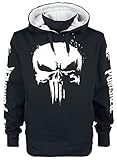 Unbekannt The Punisher Skull Männer Kapuzenpullover schwarz L