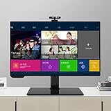DDFFQ TV-Ständer, Fernseher Standfuß Mit Dreifachen Sicherheitseinstellungen, Höhenverstellbar, TV Standfuss Passend Für 32-65 Zoll Fernseher, Max VESA 600 X 400 M