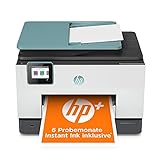 HP OfficeJet Pro 9025e Multifunktionsdrucker (HP+, A4, Drucker, Scanner, Kopierer, Fax, WLAN, LAN, Duplex, HP ePrint, Airprint, mit 6 Probemonaten HP Instant Ink Inklusive) O