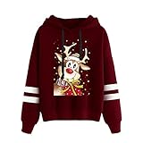 Weihnachten schwimm Oberteil Damen Oversize t-Shirt Damen Bluse Weiss longblusen Damen Hemd Damen Jeans trauerkleidung Damen Sweatshirts Handmade: Damenmode Langarmshirt Damen b