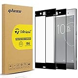 Topnow [2 Packs] Sony Xperia XZ Premium Schutzfolie,Ultra-klar Displayschutzfolie,9H Härte Gehärtetes panzerglas,Keine Blasen Screen Protector for Sony Xperia XZ Premium - Schwarz Black