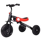 BANGNA Elektro Scooter Roller Kick Scooter mit 3 Rädern, Cityroller mit Federung, Schnellverschluss Klappbar System, Große Räder Roller fü