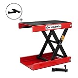 Motorrad Hebebühne Scherenheber Lift ConStands M rot inkl. 2 Distanzstück