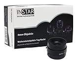 INSTAR Weitwinkelobjektiv für IN-5907HD / Weitwinkel / 90 Grad Blickwinkel / 4mm Brennweite / CS-Mount / Objektiv / L
