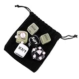 DOITOOL 6Pcs Sex Dice Spielzeug Lustige Romantische Rolle Spielen Würfel Party Würfel Spiel für Erwachsene Paare 20M