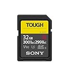 Sony SF-G32T SD-Speicherkarte (32 GB, UHS-II, SD Tough, G Serie)