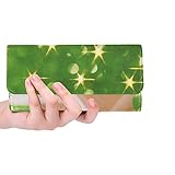 Einzigartige Benutzerdefinierte Schöne Weihnachtskarte Kleines Haus Windows Frauen Trifold Brieftasche Lange Geldbörse Kreditkarteninhaber Fall H